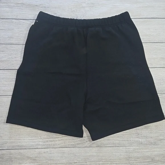 Essentials Fear of God Men's Stretch Limo Sweat Shorts Black Size L NWT - Picture 2 of 14